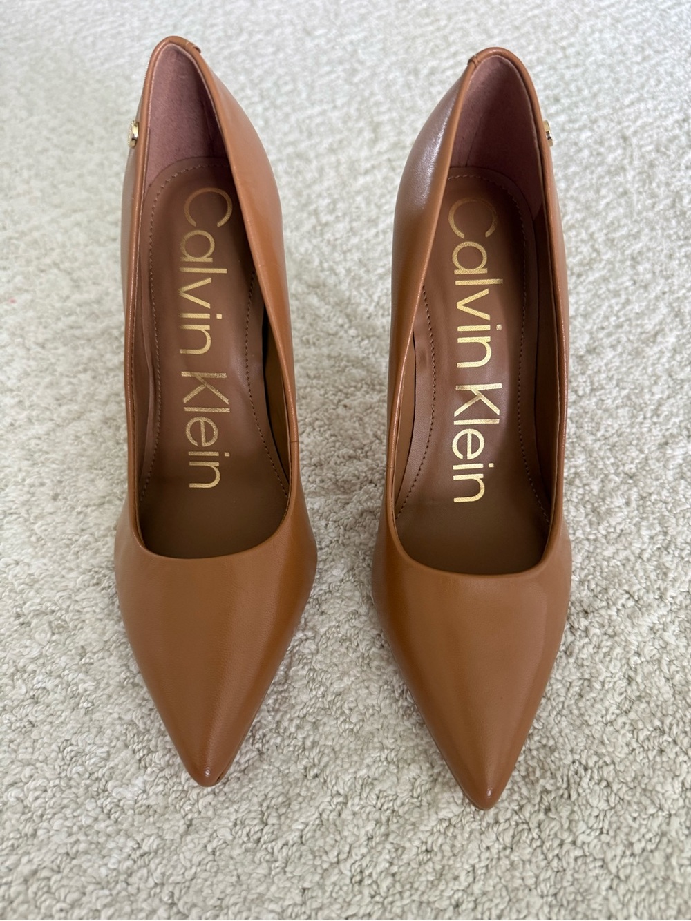 Calvin Klein Cognac Heel